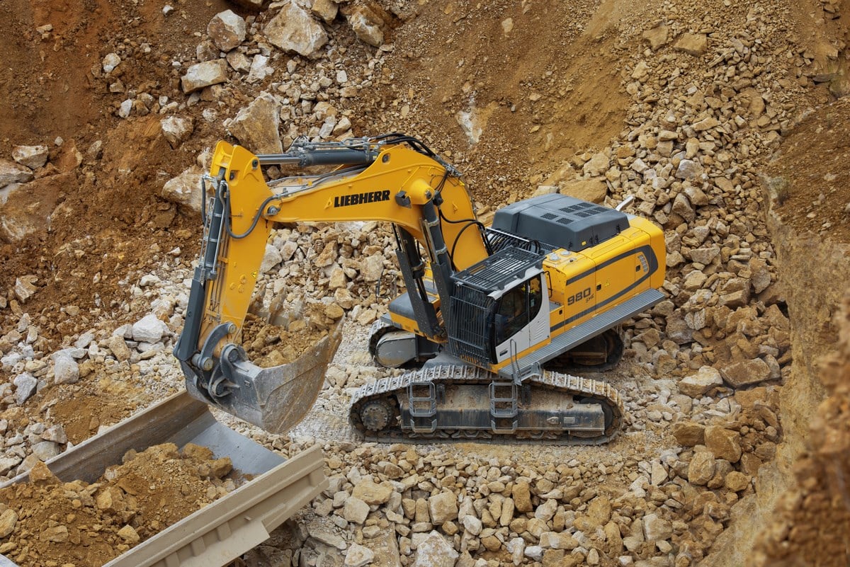 Liebherr crawler excavators liebherr r998 sme litronic