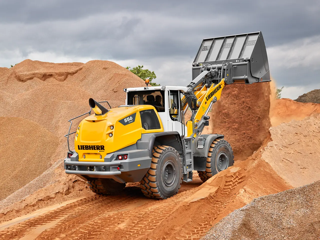 Liebherr wheel loaders - l566 xpower