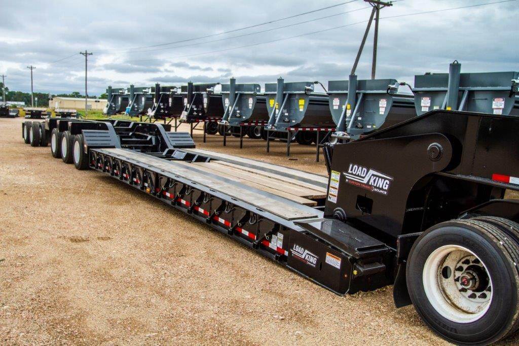 Lowboy trailer - load king