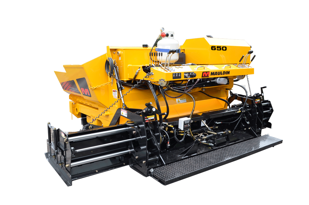 Mauldin asphalt pavers mauldin 650