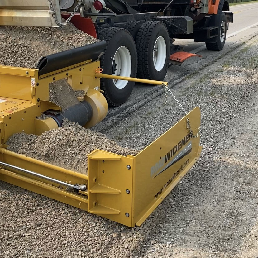 Road widener attachments