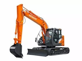 Hitachi reduced tail swing excavators - zx135us-7h