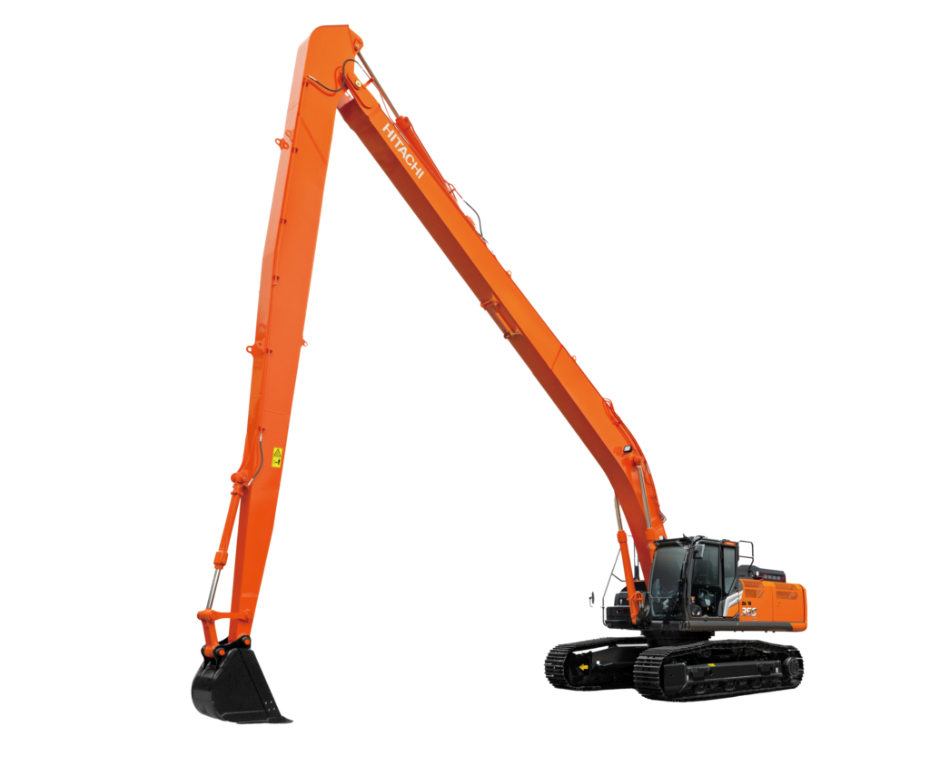 Hitachi super long front excavators - zx210lc-7h slf