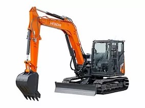 Hitachi reduced tail swing excavators hitachi zx85usb 7