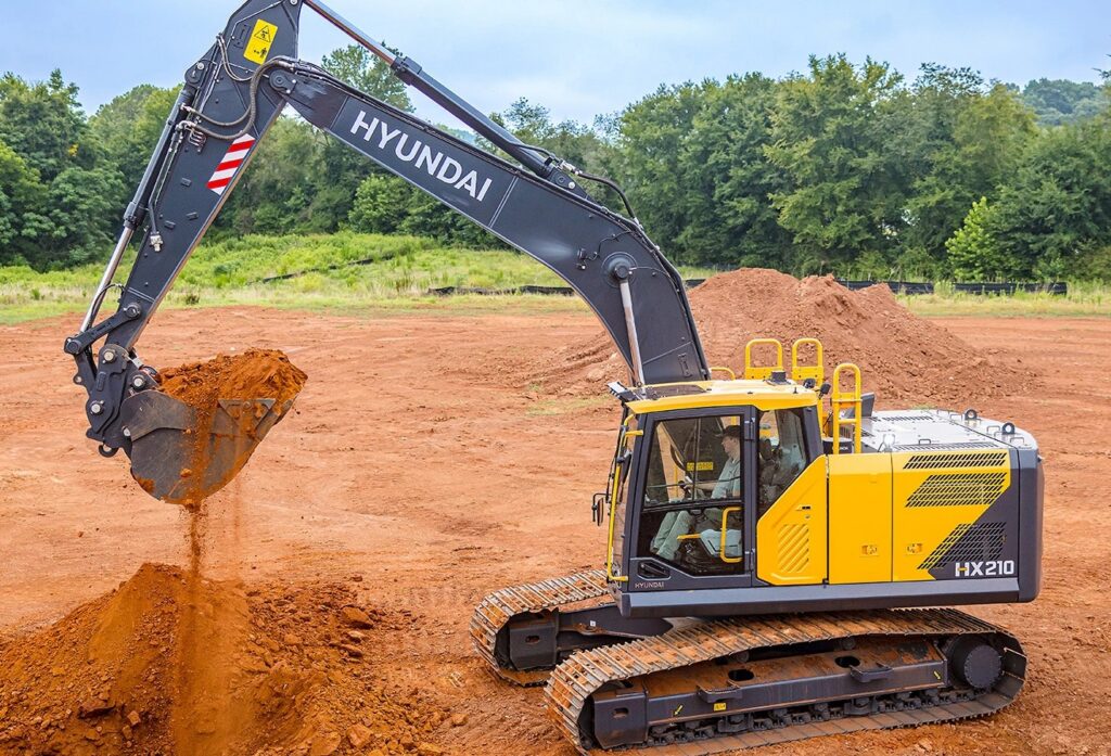 Hyundai hx210l excavators - next generation
