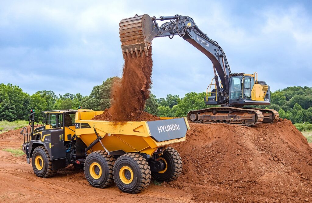 Hyundai hx210l excavators