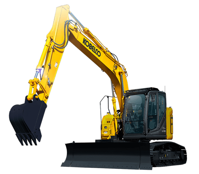 Kobelco short rear swing excavators kobelco ed160br 7 blade runner