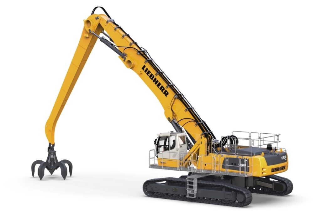 Liebherr crawler material handlers - lh110c industry litronic