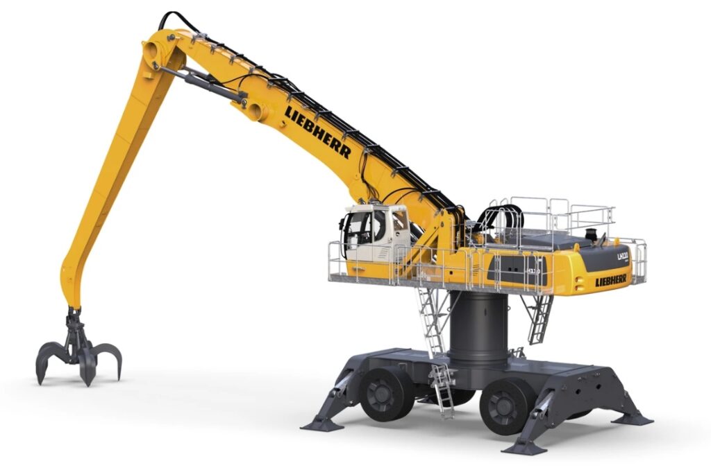 Liebherr mobile material handlers liebherr lh110m hr industry