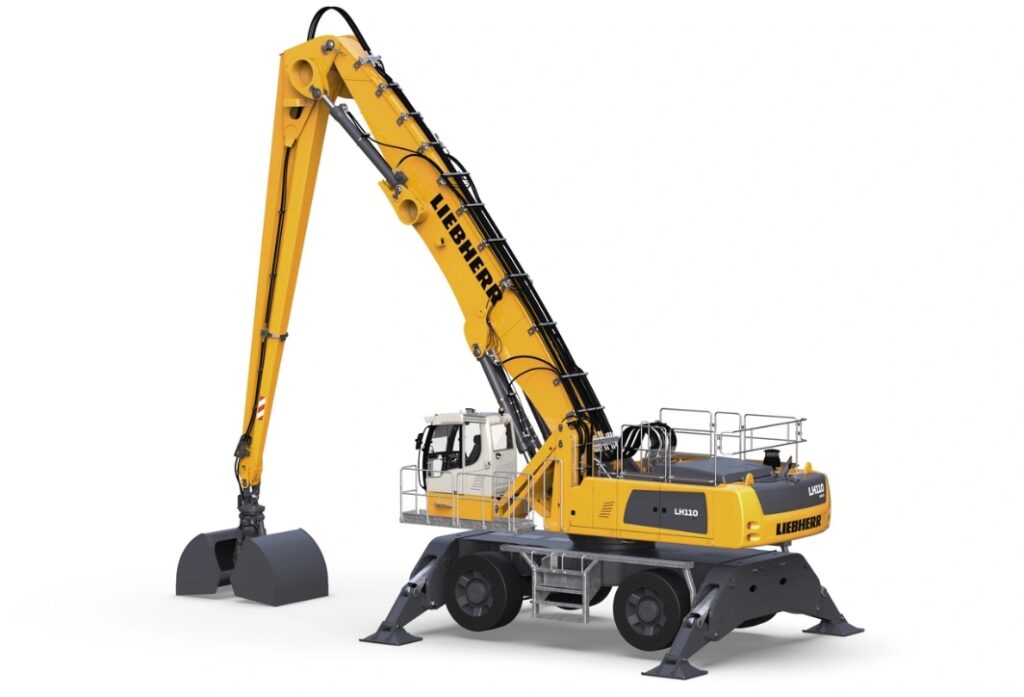 Liebherr mobile material handlers - lh110m port litronic