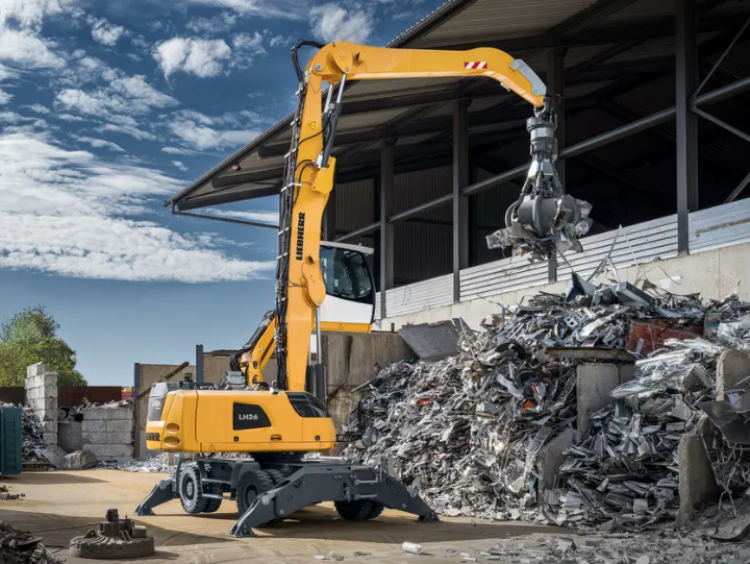 Liebherr mobile material handlers - lh26m industry litronic