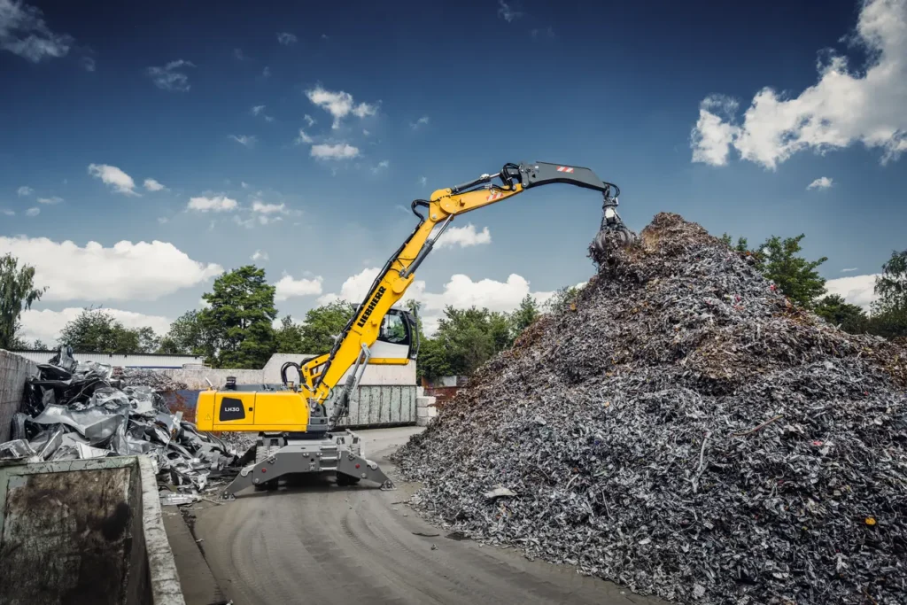 Liebherr mobile material handlers liebherr lh30m industry