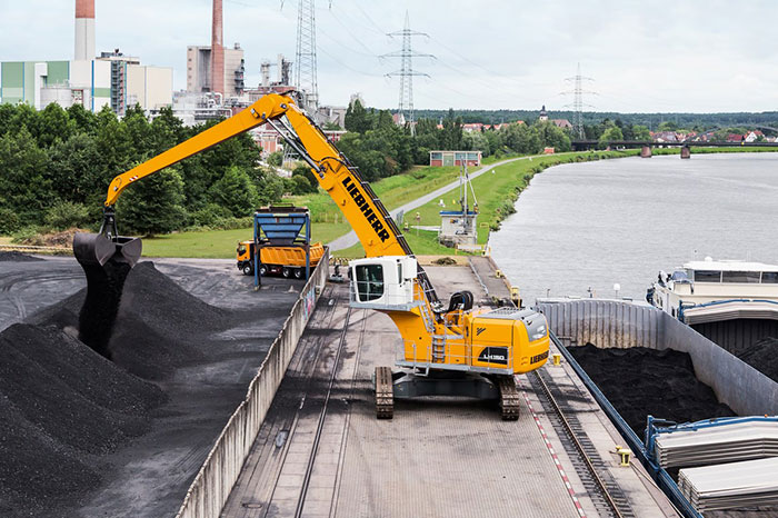 Liebherr crawler material handlers - lh110c industry litronic
