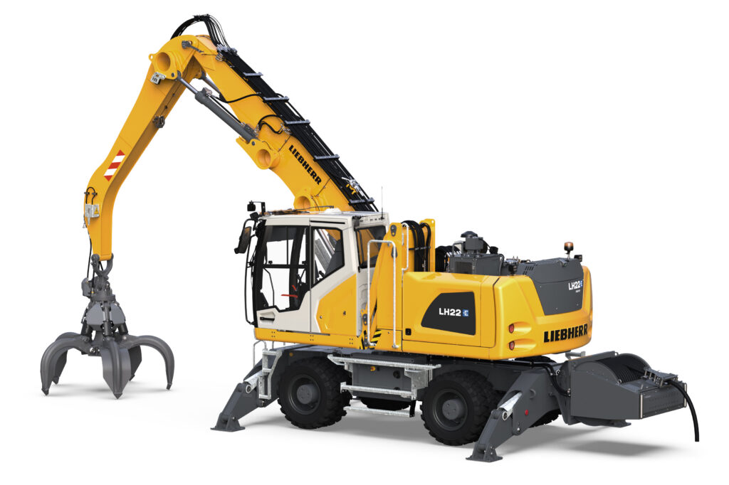 Liebherr material handlers: meet the new generation 8 lineup liebherr lh 22 m industry e g8 300dpi