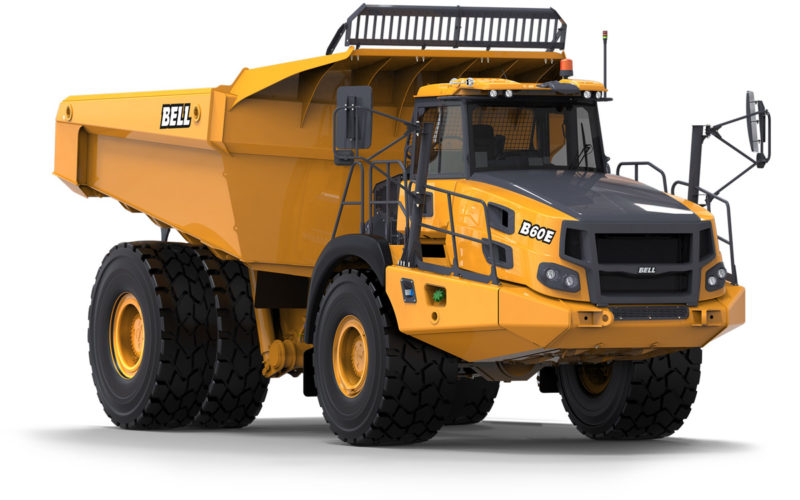 Bell e series haul trucks bell b60e adt