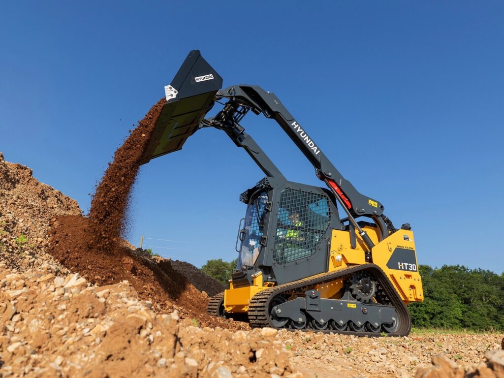 Hyundai ht30 compact track loader