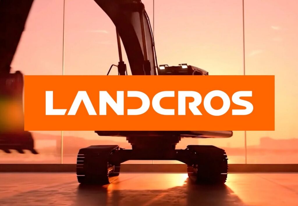 Landcros zx180w-7 wheeled excavator