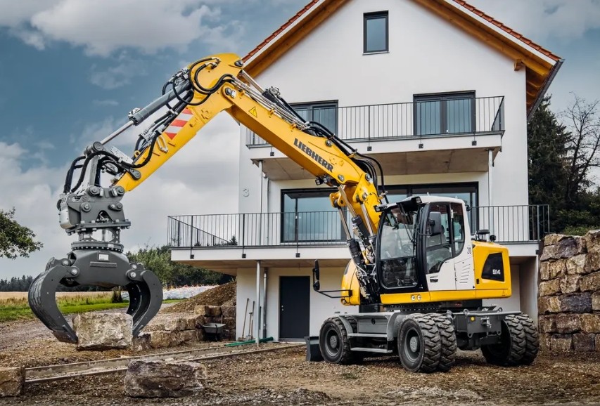 Liebherr wheeled excavators liebherr a914 litronic g6