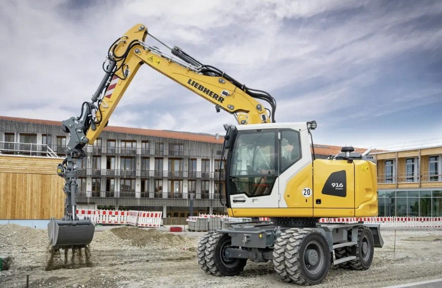 Liebherr wheeled excavators - a916 compact litronic - g8