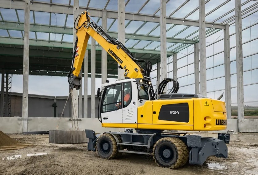 Liebherr wheeled excavators liebherr a924 heavy lift litronic