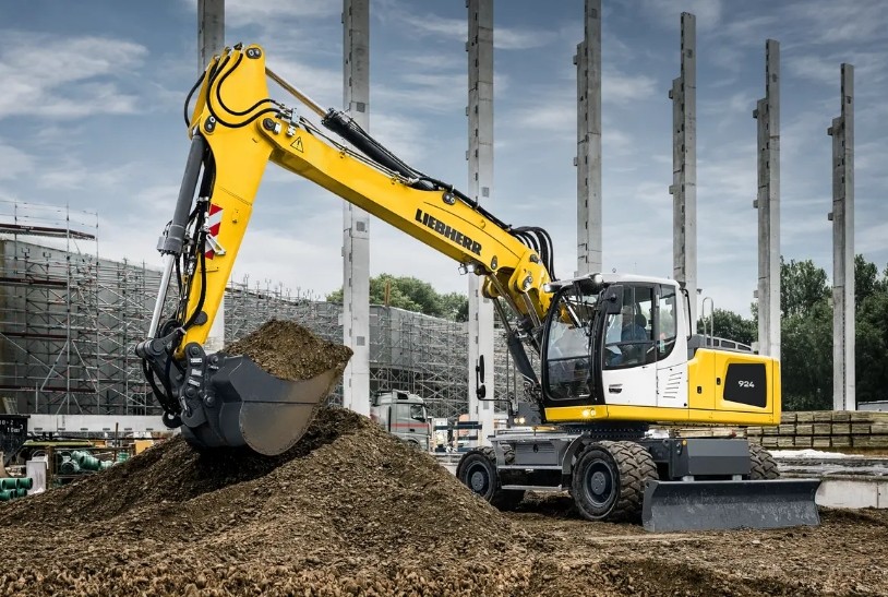 Liebherr wheeled excavators - a924 litronic - g6