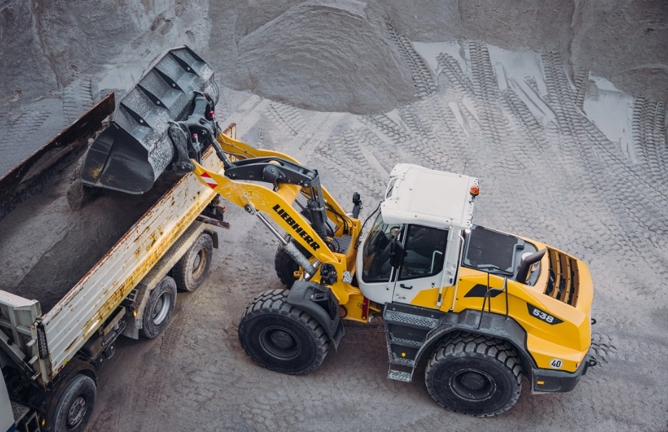 Liebherr wheel loaders - l538