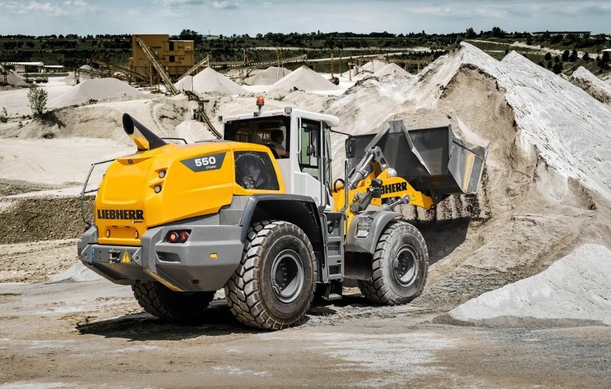 Liebherr wheel loaders - l550 xpower