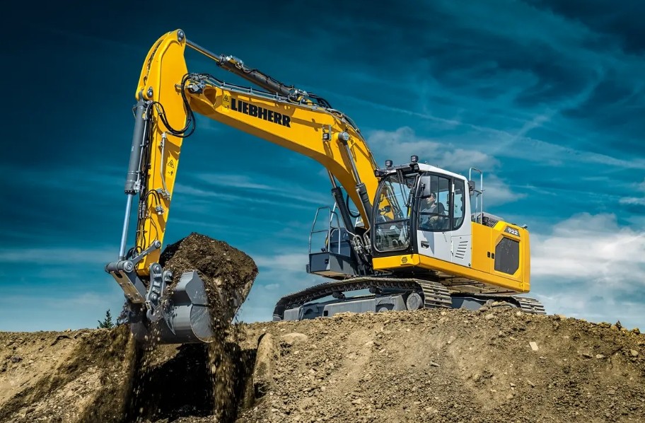 Liebherr crawler excavators - r922 litronic