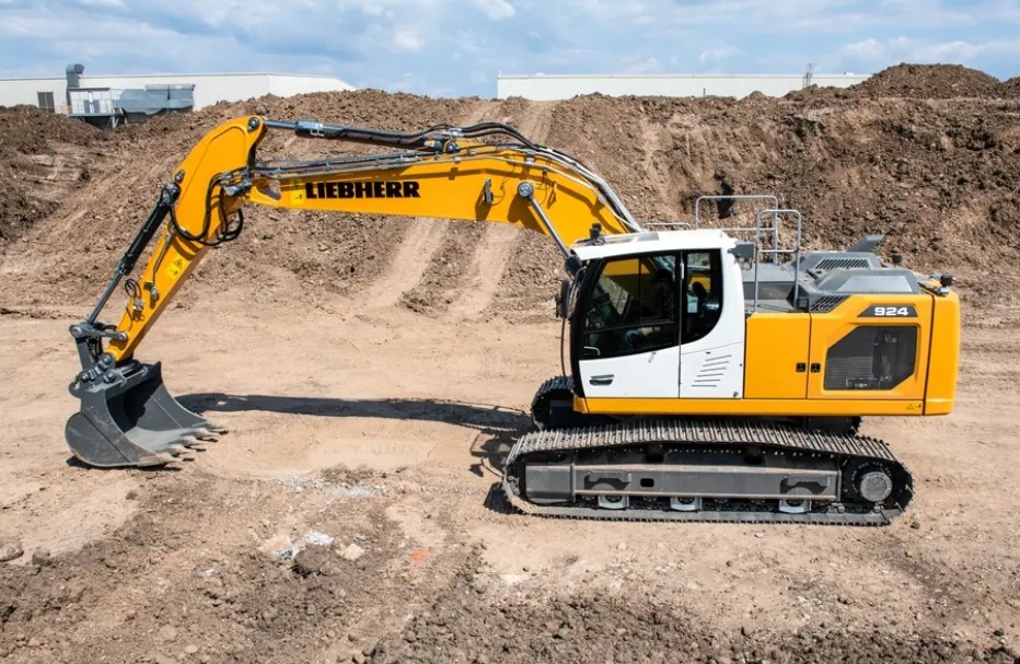 Liebherr crawler excavators - r924 litronic g8