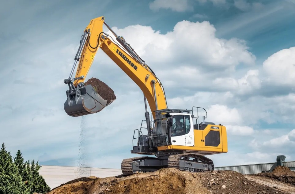 Liebherr crawler excavators - r934 g8