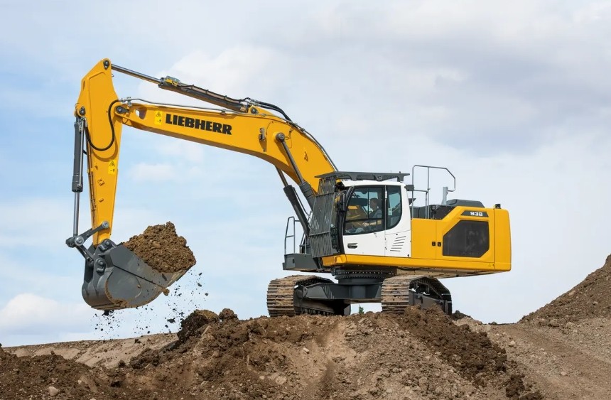 Liebherr crawler excavators - r938 - g8