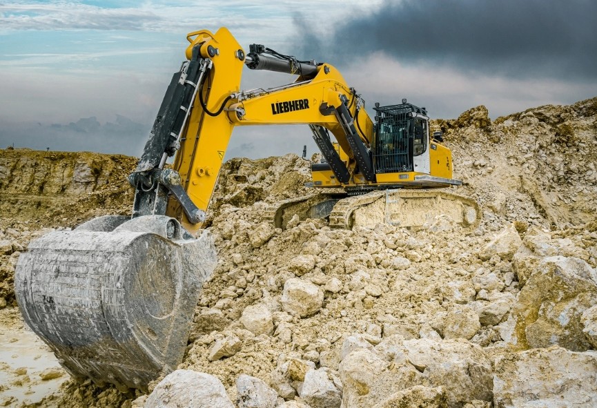Liebherr crawler excavators - r978 sme
