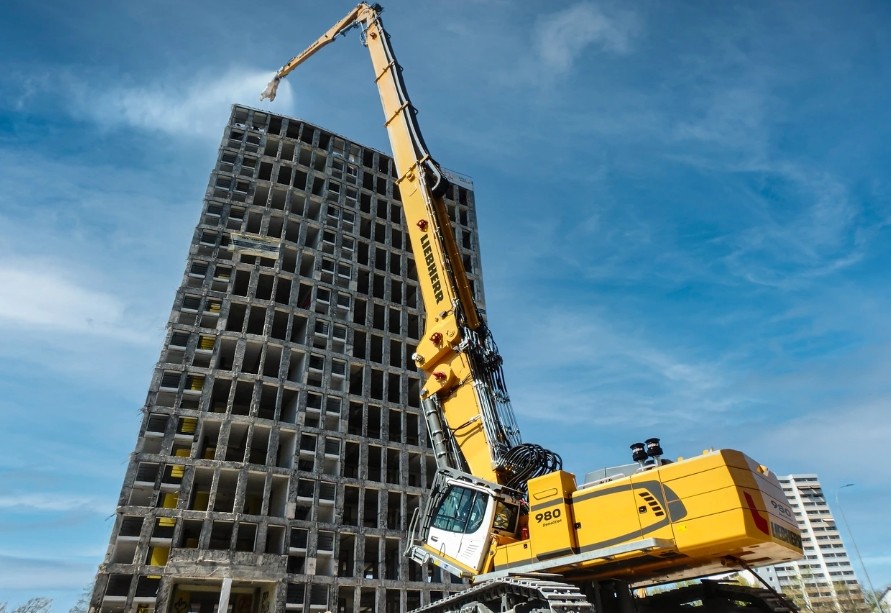 Liebherr crawler excavators liebherr r980 demolition litronic g6