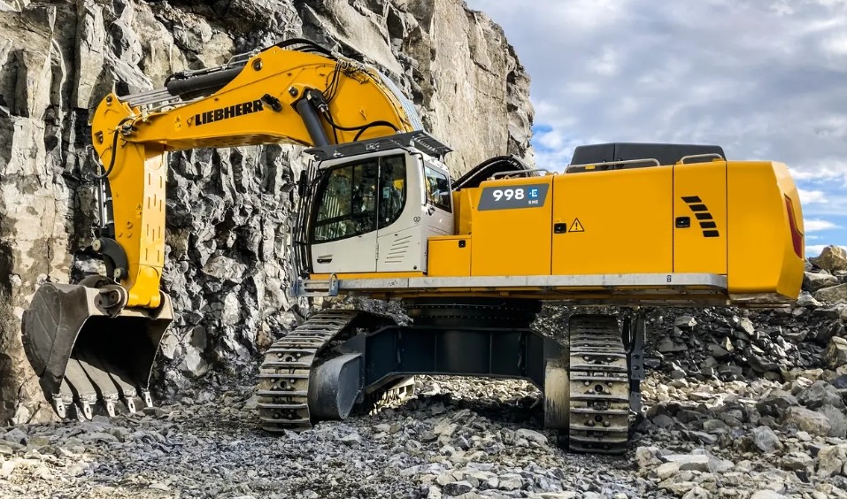 Liebherr crawler excavators - r998 sme e - g6
