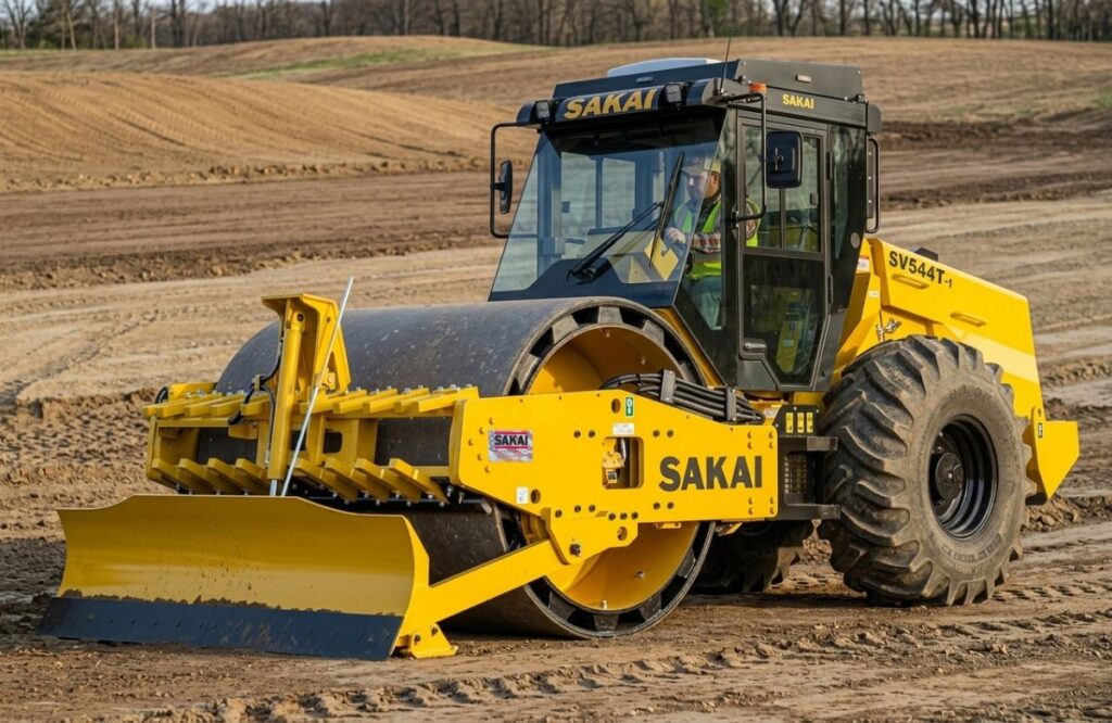 Sakai sv544-1 soil compactor