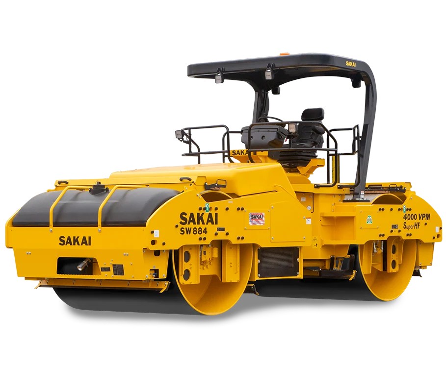 Sakai asphalt compactors - sw884