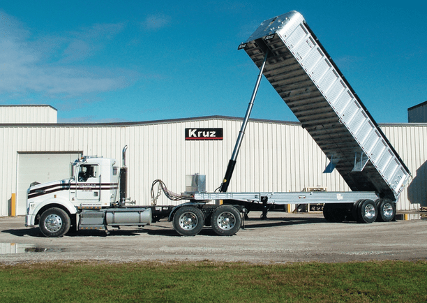 Kruz-ravens dump trailers - frame type