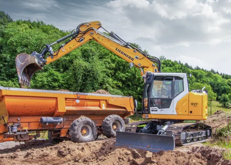 Liebherr compact excavators - r 917 compact