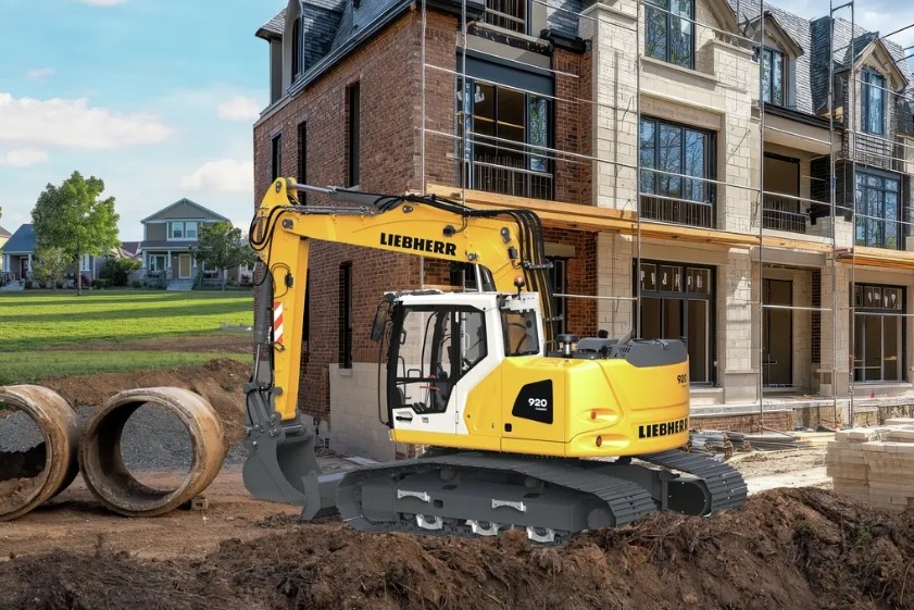 New liebherr compact excavators bring generation 8 technology to tight jobsites liebherr compact excavators r 920