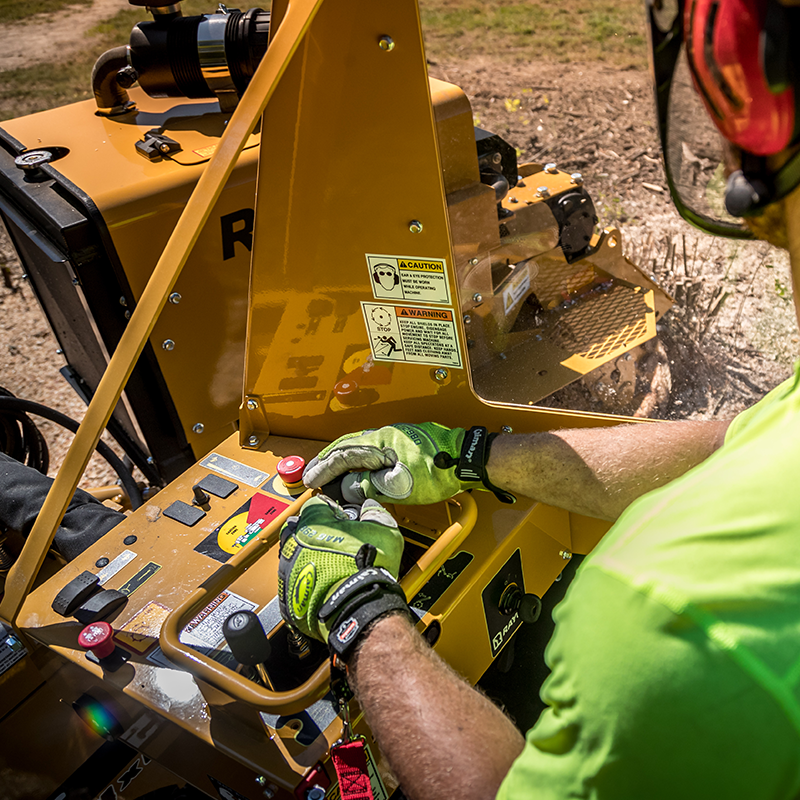 Stump cutter safety - rayco