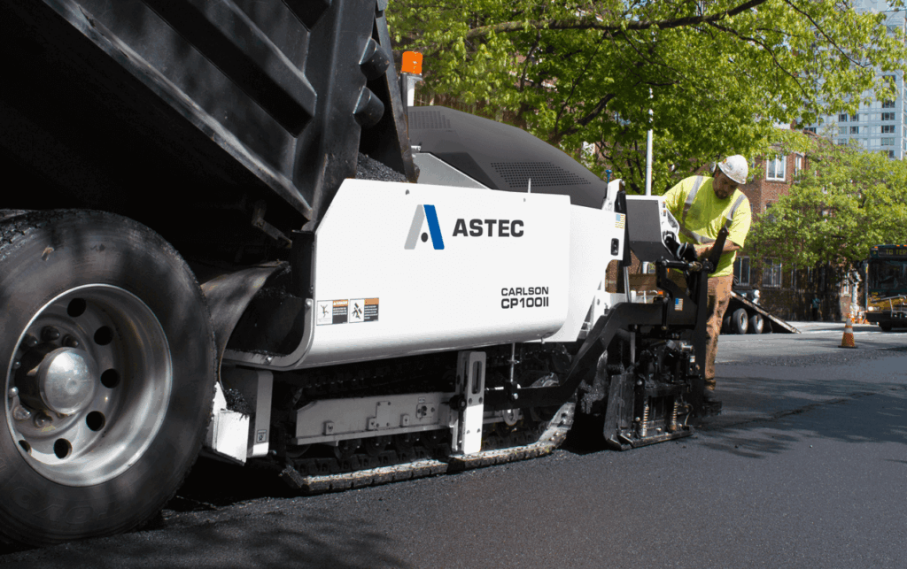 Carlson cp100 ii asphalt paver - commercial class