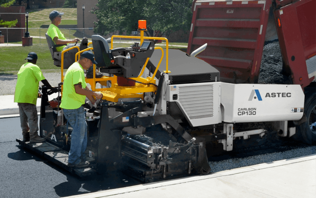 Astec asphalt pavers carlson cp130 commercial class asphalt paver