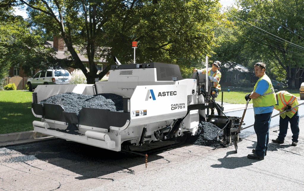 Carlson cp75 ii asphalt paver - commercial class