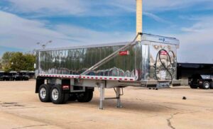 Mtm aluminum dump trailers - full-frame